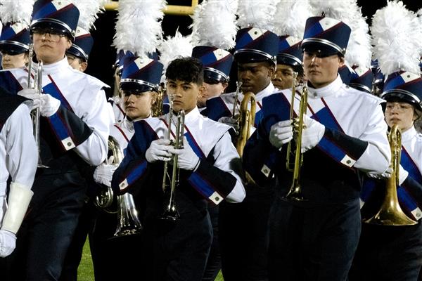Old Mill High School Marching Band Performing